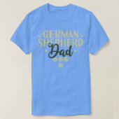 German Shepherd Dad 1 T-shirt (Design voorkant)