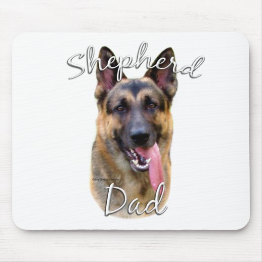 German Shepherd Dad 2 Muismat (Voorkant)