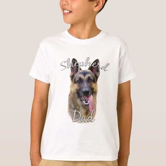 German Shepherd Dad 2 T-shirt (Voorkant)