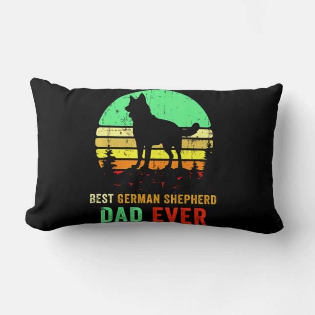 German Shepherd Dad Dog Owner Essential Kussen (Voorkant)
