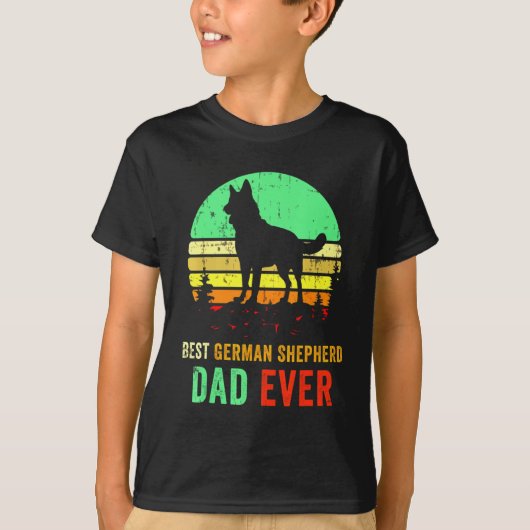 German Shepherd Dad Dog Owner Essential T-shirt (Voorkant)