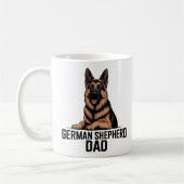 german shepherd dad german shepher lover dog cofee koffiemok (Links)