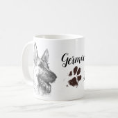 German Shepherd Dad Koffiemok (Voorkant links)