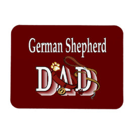 German Shepherd Dad Magneet