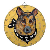 GERMAN SHEPHERD DARTBORD (Voorkant)