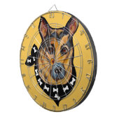 GERMAN SHEPHERD DARTBORD (Voorkant Rechts)