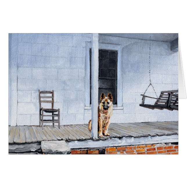 German Shepherd Dog (Voorkant Horizontaal)