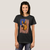 German Shepherd Dog 4/7 juli T-shirt (Voorkant volledig)