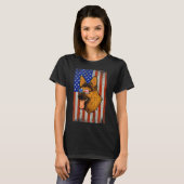 German Shepherd Dog 4/7 juli T-shirt (Voorkant volledig)
