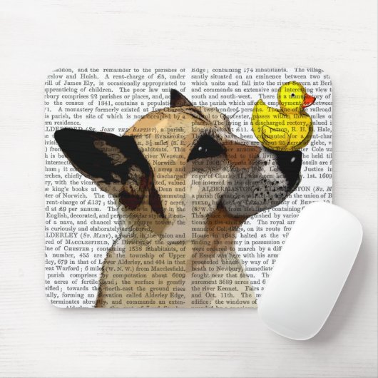 German Shepherd Dog and Duck Muismat (Met muis)