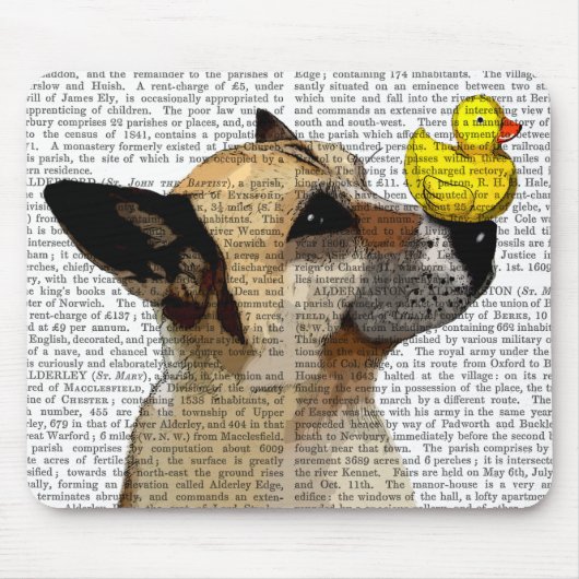 German Shepherd Dog and Duck Muismat (Voorkant)