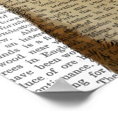 German Shepherd Dog and Duck Poster (Hoek)