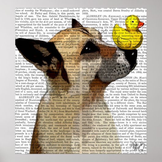 German Shepherd Dog and Duck Poster (Voorkant)