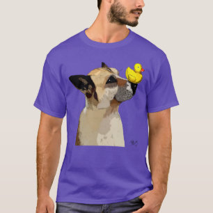 German Shepherd Dog and Duck T-shirt