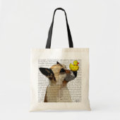 German Shepherd Dog and Duck Tote Bag (Voorkant)
