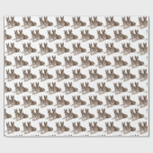 German Shepherd Dog Art Cadeaupapier (Vlak)