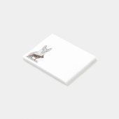 German Shepherd Dog Art Post-it® Notes (Schuin)