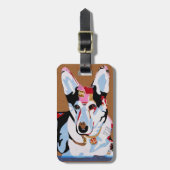 German Shepherd Dog Bagagelabel (Voorkant verticaal)
