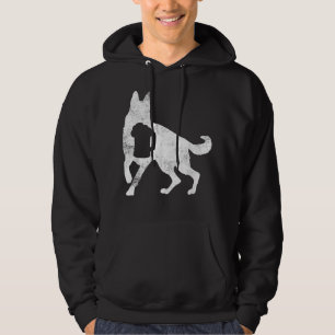 German Shepherd Dog Beer Drink Man Woman Hoodie