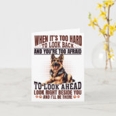 German Shepherd Dog Breed When It´s Too Hard To Lo Kaart (Gele Bloem)