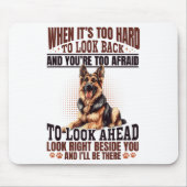 German Shepherd Dog Breed When It´s Too Hard To Lo Muismat (Voorkant)