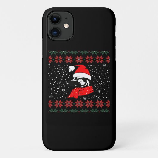 German Shepherd Dog Christmas Case-Mate iPhone Case (Achterkant)