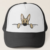 German Shepherd Dog Cute Trucker Pet (Voorkant)