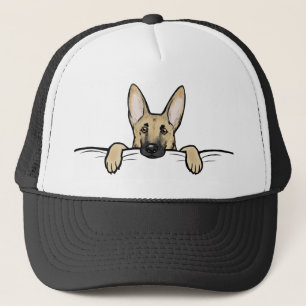 German Shepherd Dog Cute Trucker Pet