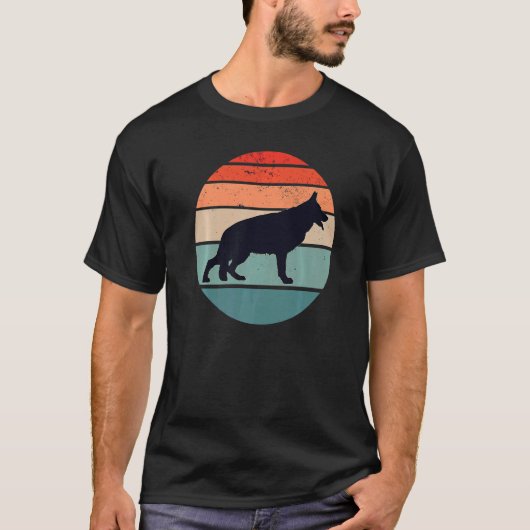 German Shepherd Dog Dog Breed 8 T-shirt (Voorkant)