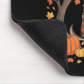 German Shepherd Dog Fall Scarf Pumpkin Autumn Than Muismat (Hoek)