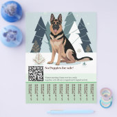 German Shepherd Dog Flyer  (Enkel)