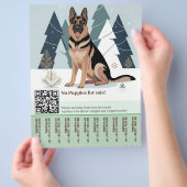 German Shepherd Dog Flyer  (Hand)