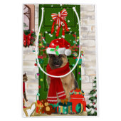 German Shepherd Dog Gift Bag Medium Cadeauzakje (Voorkant)