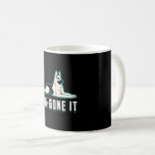 German Shepherd Dog-Gone It Dogs  Funny Koffiemok (Voorkant rechts)