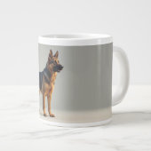 German Shepherd Dog Grote Koffiekop (Voorkant rechts)