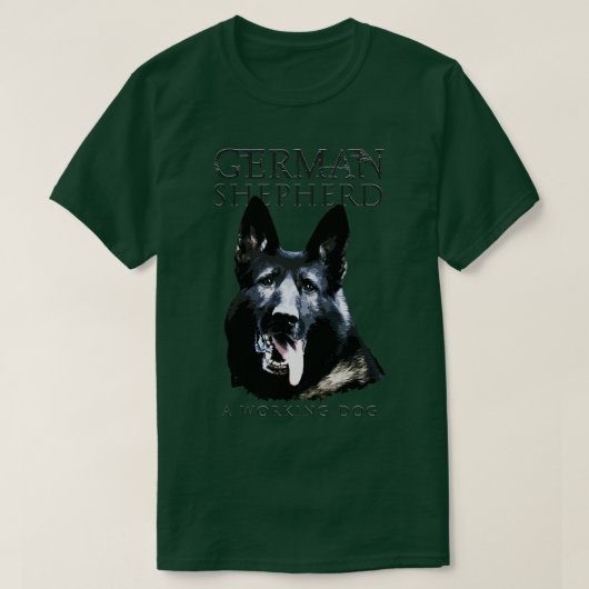 German Shepherd Dog GSD (22) T-shirt (Design voorkant)