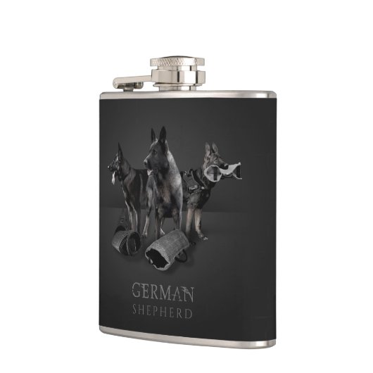 German Shepherd Dog - GSD Heupfles (Links)