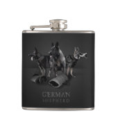 German Shepherd Dog - GSD Heupfles (Voorkant)