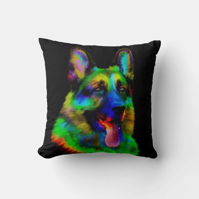 German Shepherd Dog - GSD Kussen (Voorkant)