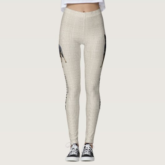 German Shepherd Dog - GSD Leggings (Voorkant)