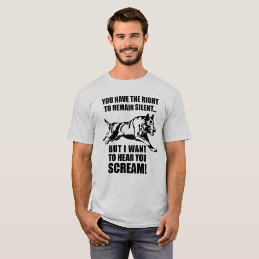 German Shepherd Dog - GSD T-shirt (Voorkant volledig)