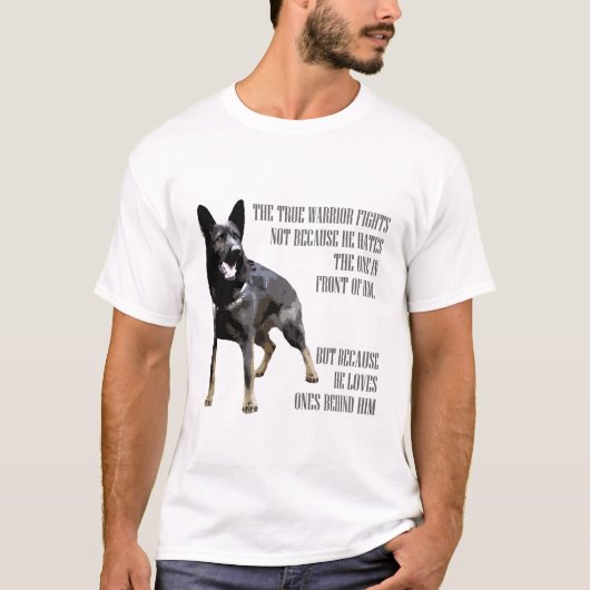 German Shepherd Dog - GSD T-shirt (Voorkant)