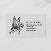 German Shepherd Dog - GSD Visitekaartje (Voorkant)