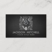 German Shepherd Dog - GSD Visitekaartje (Voorkant)