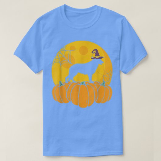 German Shepherd Dog Halloween Funny  T-shirt (Design voorkant)