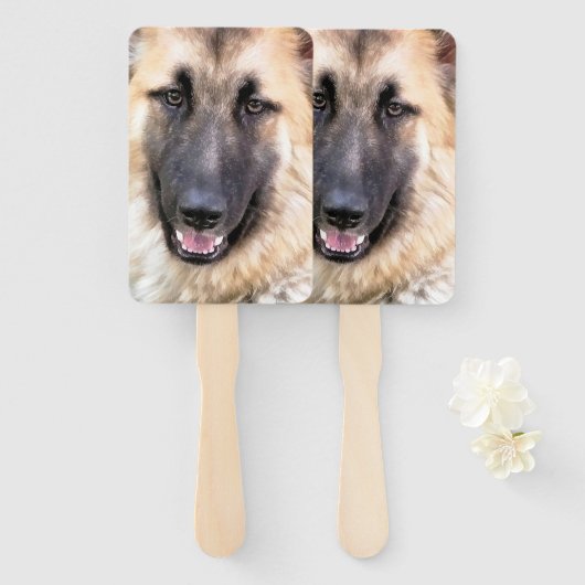 GERMAN SHEPHERD DOG HANDWAAIER (Voorkant en achterkant)