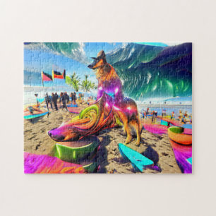German Shepherd Dog Jigzaag Puzzle Legpuzzel