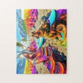 German Shepherd Dog Jigzaag Puzzle Legpuzzel (Verticaal)