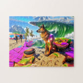 German Shepherd Dog Jigzaag Puzzle Legpuzzel (Horizontaal)