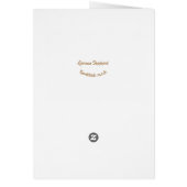 GERMAN SHEPHERD DOG KAART (Achterkant)